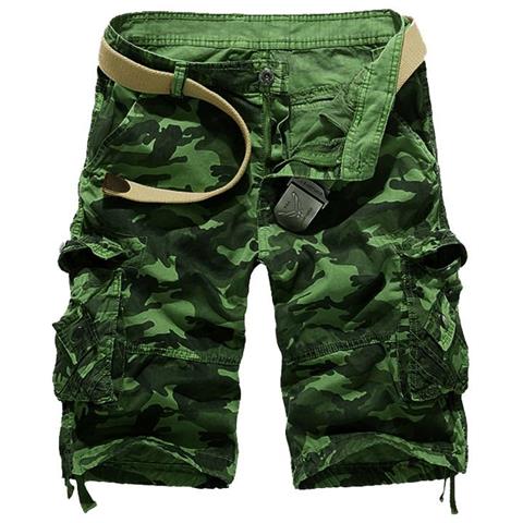 SLOWMOOSE - Pantaloncini Cargo Larghi Mimetici, Pantaloni Mimetici Militari  Estivi Da Uomo [ blu / 30] - ePRICE