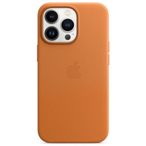 Cover per cellulare - con MagSafe - pelle - marrone dorato - Foto 3