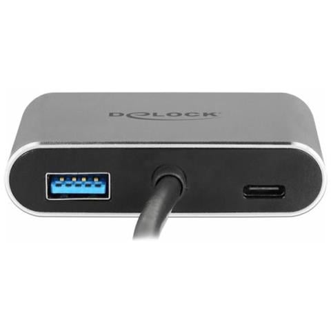 64074 replicatore di porte e docking station per laptop USB 3.2 Gen 1 (3.1 Gen 1) Type-C Grigio - Foto 3