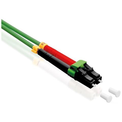 21.15.9275 cavo InfiniBand e in fibra ottica 10 m LC Verde - Foto 1