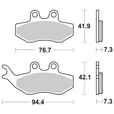 Pastiglie Freno 168ct - Foto 1