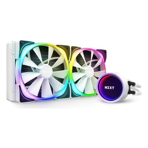 Kraken X63 Rgb Processors Flydende Kãƒæ’ã‚â¸lesystem 1-pack Hvid 140 Mm - Foto 1
