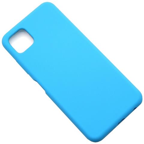 Custodia Tpu Silicone Lite Cover Soft-case Per Samsung Galaxy A22 5g A226 Light Blu - Foto 1