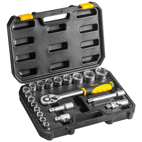 Set Bussole 1/2 ', 21 Pezzi In Acciaio Crv - Foto 3