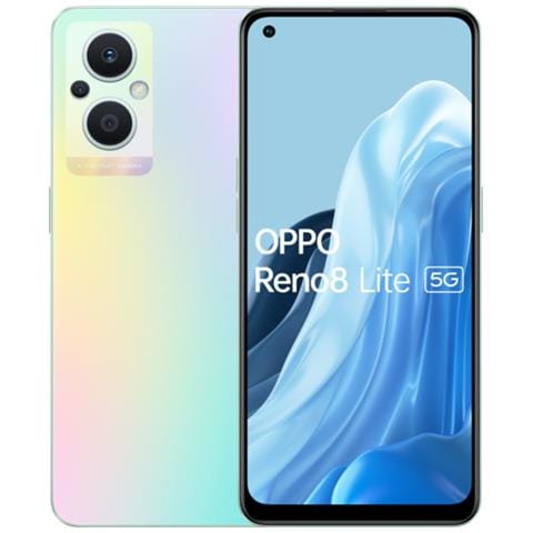 Reno8 Lite 5G 128GB 8 GB RAM Dual Sim Display 6.43" Full HD+ Slot Micro SD Fotocamera 64 Mpx Android Multicolore - Foto 1