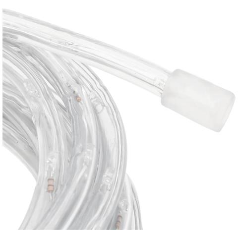Stringa Di Luci Con 120 Led Bianco Freddo 5 M In Pvc - Foto 6