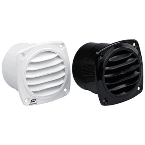 Presa Aria In Plastica Con Manicotto, Per Collegare I Tubi Aspiratore Gas Alla Paratia., Dim.mm. 82x82x70 - Foto 1