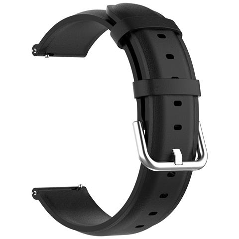 Cinturino Per Orologio In Vera Pelle Black 20 Mm - Foto 8