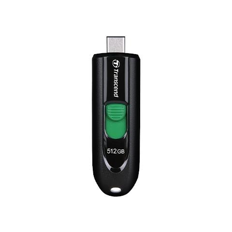 JetFlash 790 C unità flash USB 512 GB USB tipo-C 3.2 Gen 1 (3.1 Gen 1) Nero, Verde - Foto 1