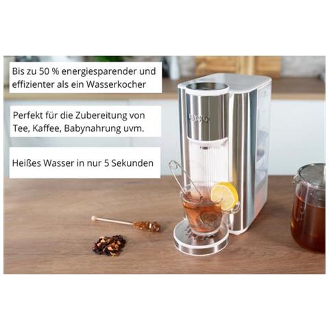 Bollitore Elettrico Unold Ava 2,5 L Potenza 2600 W Argento /Bianco - Foto 3