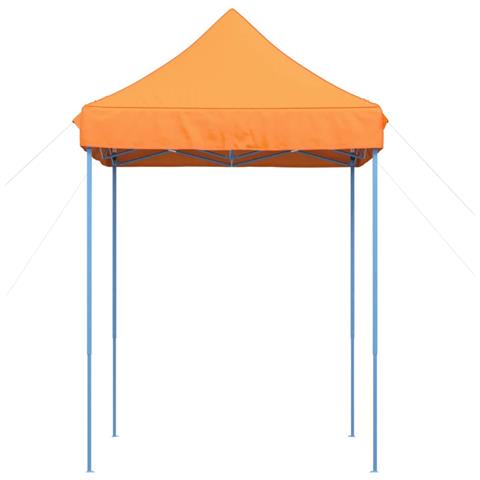 Tenda Da Festa Pieghevole Pop-up Arancione 200x200x306 Cm - Foto 3