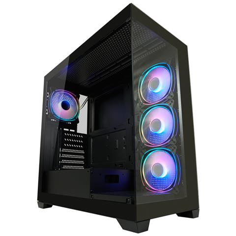LC-Power LC-715B-ON computer case Midi Tower Nero - Foto 1