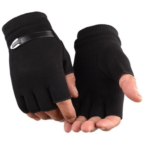 Guanti Antiscivolo Per Guida E Allenamento - Traspiranti E Comodi Black L - Foto 1