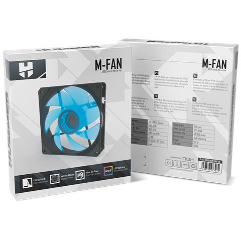 Ventola PC M-FAN Diametro 12 cm Colore Translucent 1 pz - Foto 6