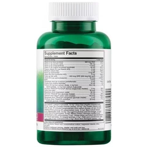 Multi + Supporto Ormonale Per Le Donne 90 Compresse Swanson Health Products - Foto 2