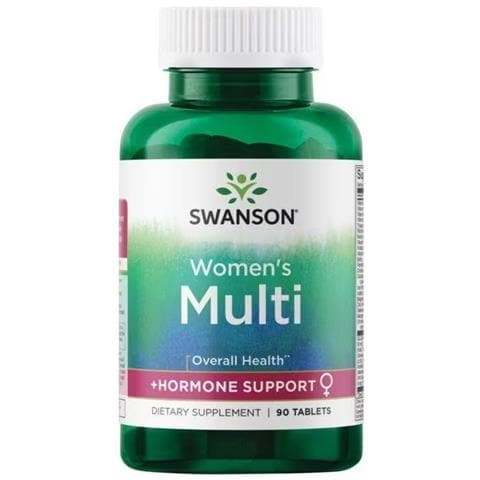 Multi + Supporto Ormonale Per Le Donne 90 Compresse Swanson Health Products - Foto 1
