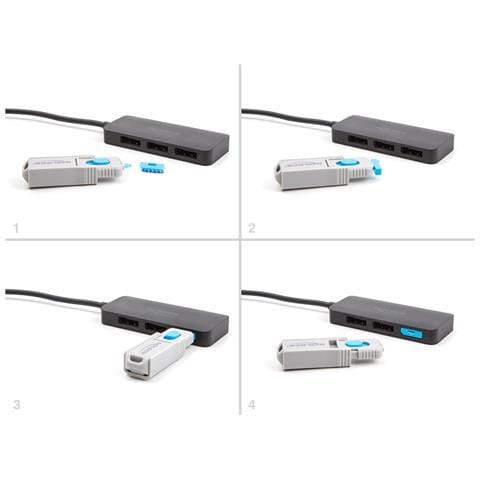 10 Blocco porta per porta DisplayPort femmina - Foto 2