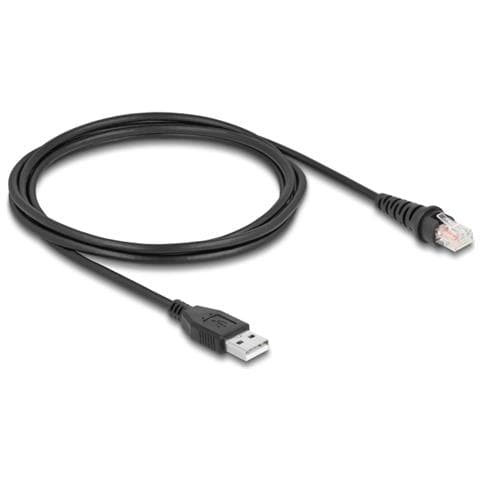 Cavo per scanner di codici a barre da RJ50 a USB 2.0 Tipo-A 2 m - Foto 2