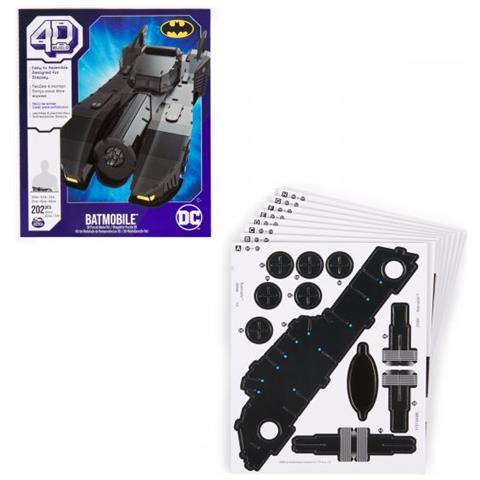 Spin Master Batmobile Batman Dc 4d Build - Foto 2