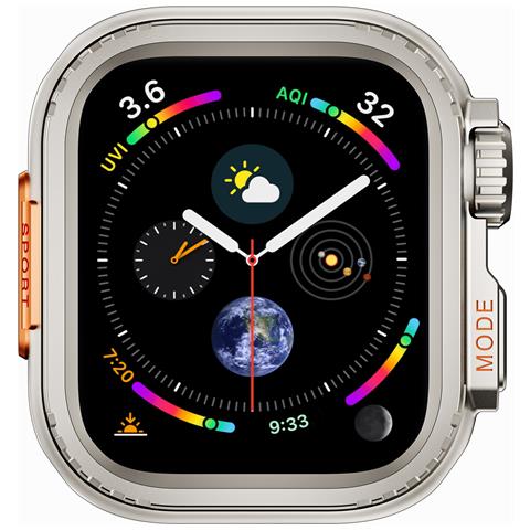 Custodia Protettiva Per Apple Watch Series 9 Silver 45mm - Foto 1