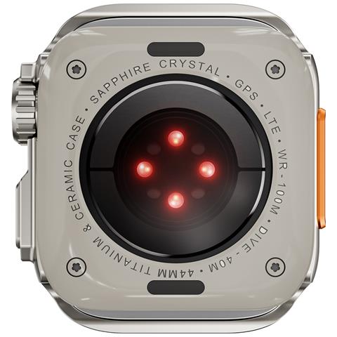 Custodia Protettiva Per Apple Watch Series 9 Silver 45mm - Foto 2