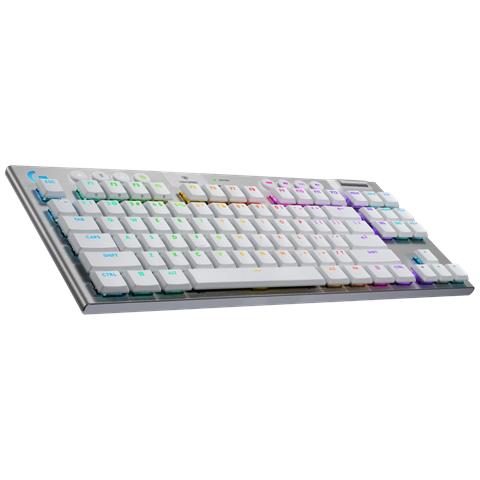 Tastiera Con cavo e senza cavo 920-012735  per Gaming (Layout QWERTY) Colore Bianco - Foto 2