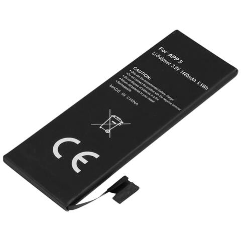 Batteria Per Iphone 5 Li-polymer 3.8v 1440mah 5.5wh - Foto 1