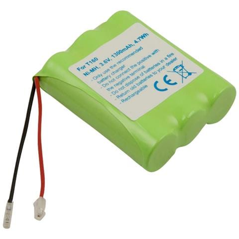 Batteria Per Telefono Panasonic Phillips Sanyo Nimh 3,6v 1300mah - Foto 1