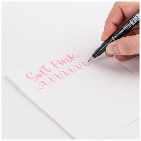 WS-BS-6P evidenziatore 6 pz Punta del pennello Blu, Verde, Rosa, Viola, Bianco, Giallo - Foto 2