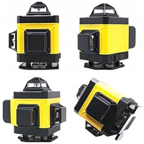 Rinkinys POZIOMICA LASEROWA KRZYOWA PASZCZYZNOWA LASER 4D ZE STATYWEM Livella rotatoria 16 m - Foto 6