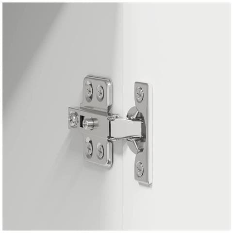 Armadio pensile Riga Bianco 80 x 31 x 100 cm Legno multistrato - Foto 9