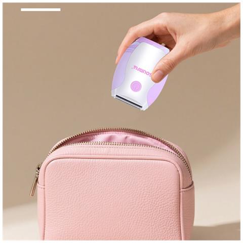Rasoio Elettrico Portatile A Batteria Per Donna - Rifinitore Per Peli Corporei Purple - Foto 6