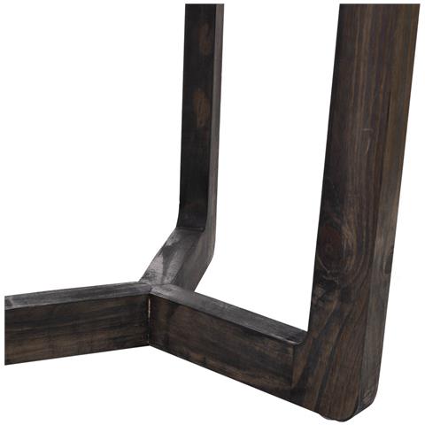 Tavolino In Legno E Capiz Marrone D40x45h Cm - Foto 6