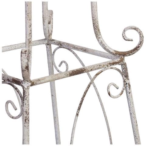 Set Di Decorazioni In Metallo Da 2 Pezzi, 34x34x100h - 25x25x80h Cm - Foto 7