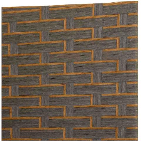Paravento In Carta Intrecciata 4 Pannelli 50 (x4) x3x180h Cm - Foto 7