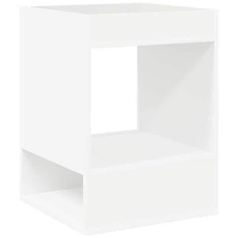 Tavolino Bianco 40 x 40 x 56 cm Legno multistrato - Foto 1