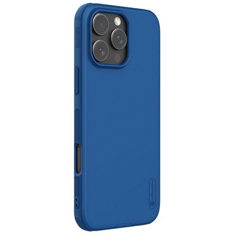 Cover per iPhone 16 Pro - TPU+PC, Blu - Foto 2