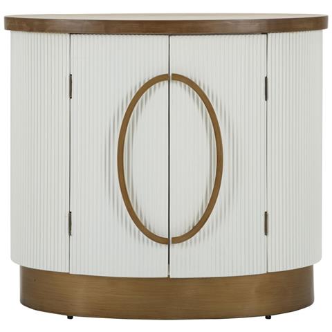 Mobiletto 2 Ante Tolosa In Mdf, Frassino E Ferro 79x48x67 Cm - Foto 2
