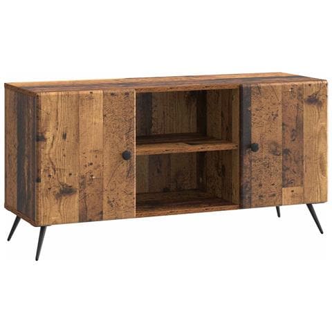Mobile TV Legno antico 102 x 34,5 x 50 cm Legno ingegnerizzato - Foto 1