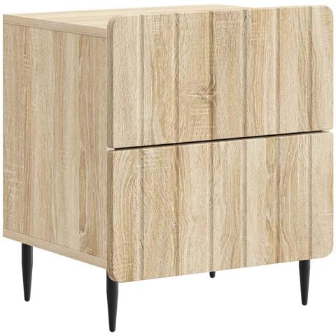 Armadio da Notte con cassetto Rovere Sonoma 43 x 34,5 x 49,5 cm - Foto 1