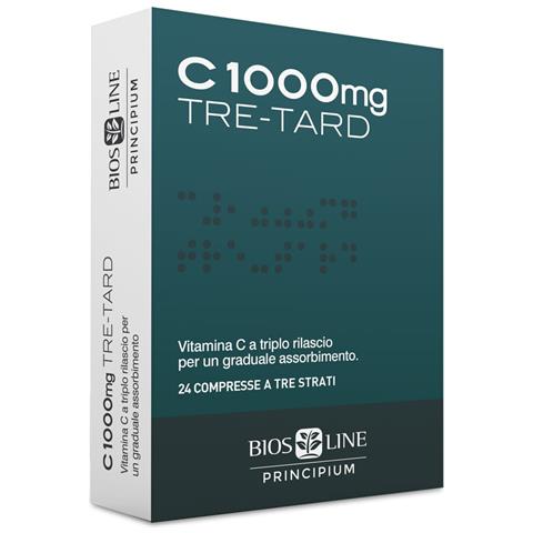 Principium C 1000 mg Tre-Tard 24 Compresse a Tre Strati - Foto 1