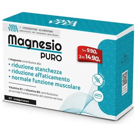Sanavita Magnesio Puro 45 Compresse - Foto 1