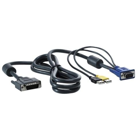 1x4 KVM Console 6ft USB Cable - Foto 1