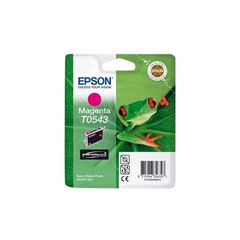 C13T05434020 Cartuccia Ink Originale Magenta per Epson Stylus Foto R800 / R1800 Capacità 400 Pagine - Foto 2