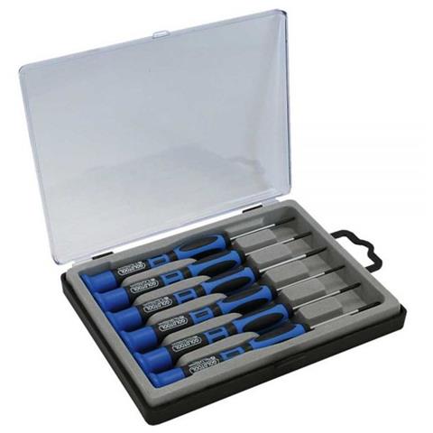 Kit Cacciaviti di Precisione Nera 25 x 17 x 3 cm 6 pz 43073 - Foto 2