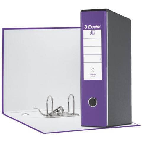 pz. 1 Registratore Eurofile prot. lilla dorso 8 cm 390755950 - Foto 5