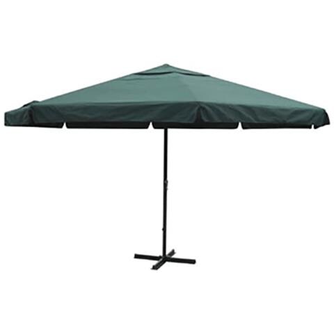 Ombrellone Verde in Alluminio 500 cm - Foto 1