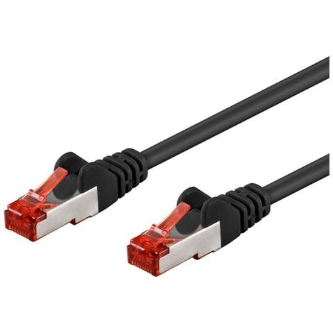 ICOC LS6-150BK - Cavo di rete Patch in rame Cat. 6 SFTP LSZH 15 m - Nero - Foto 1