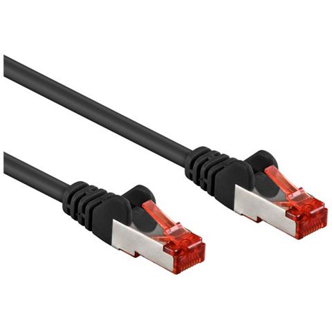 ICOC LS6-150BK - Cavo di rete Patch in rame Cat. 6 SFTP LSZH 15 m - Nero - Foto 2