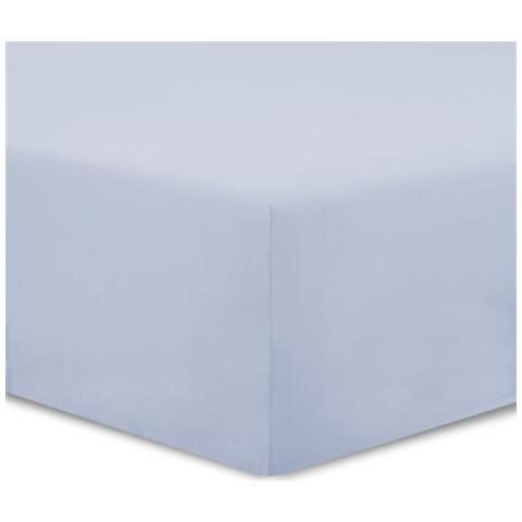 Du Cot De La Nuit Lenzuolo Con Angoli Grigio Perla - 140 x 190 cm - 100% Cotone - Foto 4